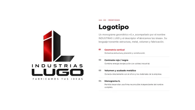 Logotipo de Industrias Lugo